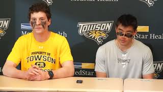 Full Press Conference Following Towson Men's Lacrosse Win Over UMBC